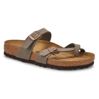 Women's Mayari Birko-Flor Toe Sleeve Sandal - Stone