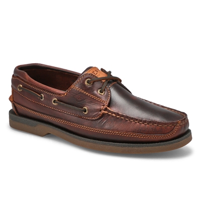 Chaussure bateau Mako, amaretto, homme