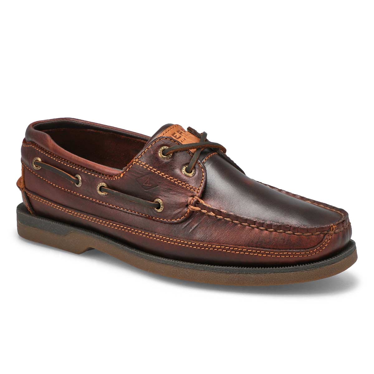 Men's Mako 2-Eye Boat Shoe - Amaretto