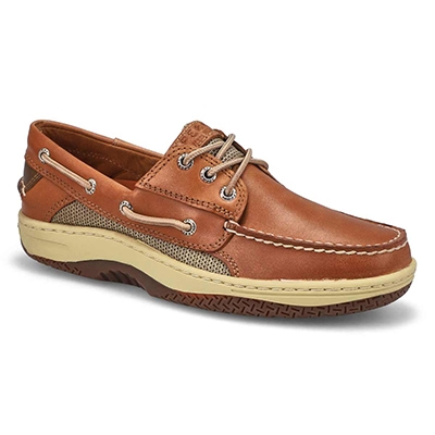 Sperry Men's Billfish 3-Eye Boat Shoe - Dark | SoftMoc.com