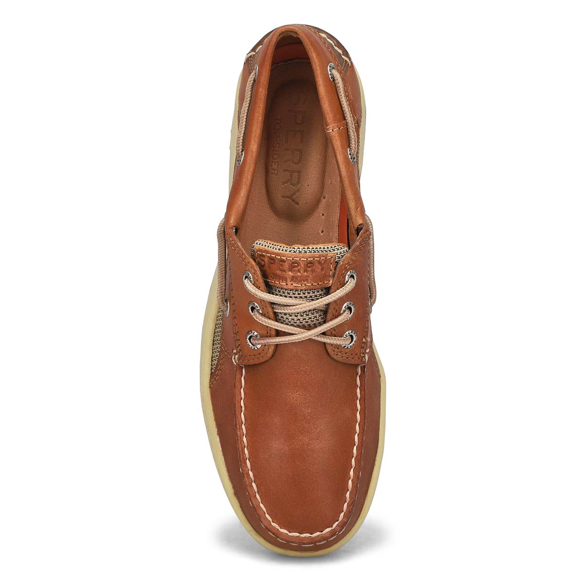 Sperry Men's Billfish 3-Eye Boat Shoe - Dark | SoftMoc.com