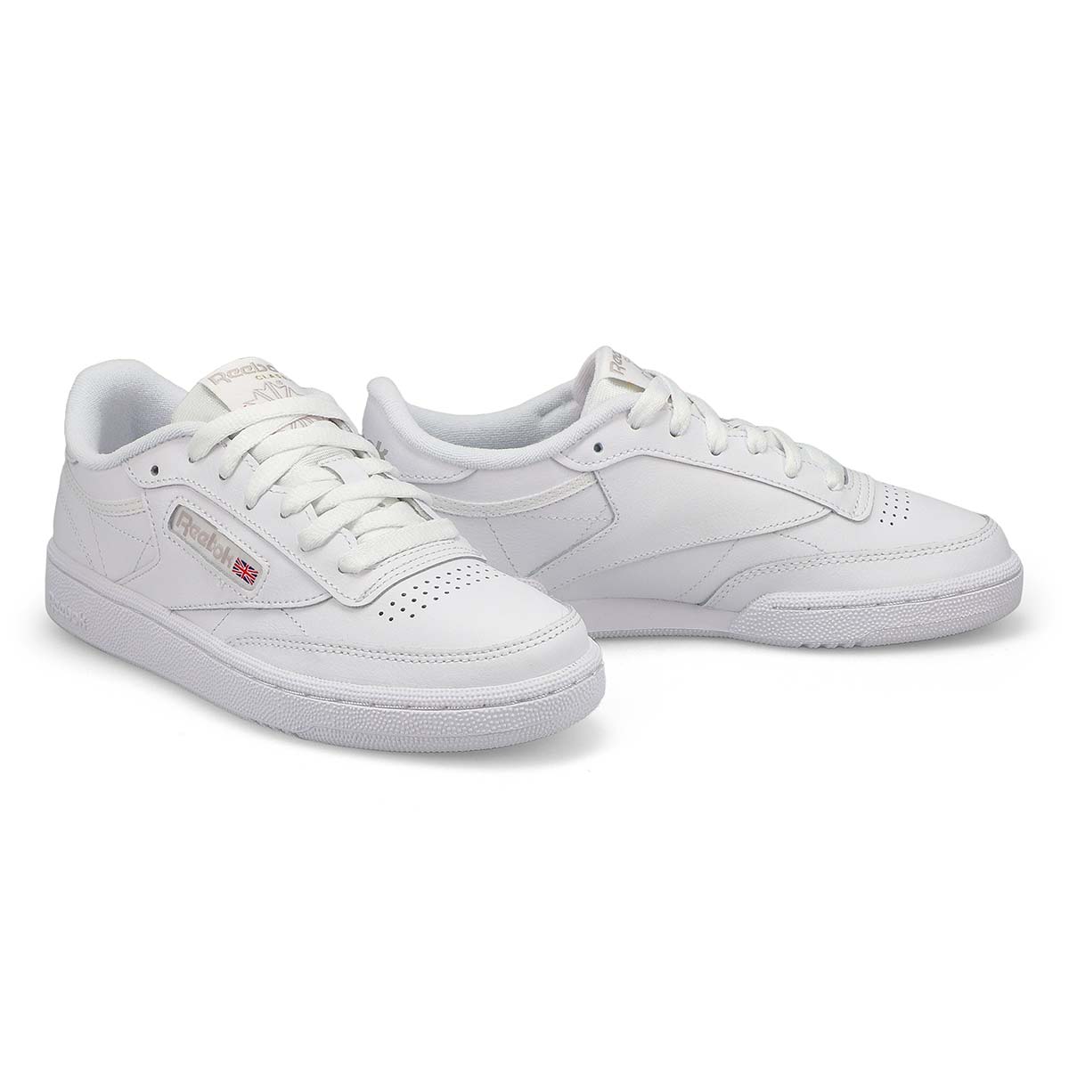 Women's Club C 85 Lace Up Sneaker - White/ Light Grey