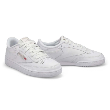 Women's Club C 85 Lace Up Sneaker - White/ Light G