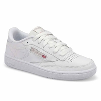 Women's Club C 85 Lace Up Sneaker - White/ Light Grey