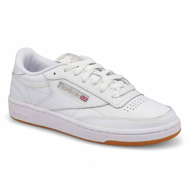 Women's Club C 85 Lace Up Sneaker - White/Light Grey/Gum