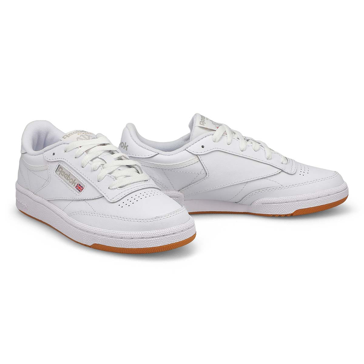 Women's Club C 85 Lace Up Sneaker - White/Light Grey/Gum