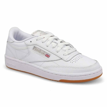 Women's Club C 85 Lace Up Sneaker - White/Light Gr