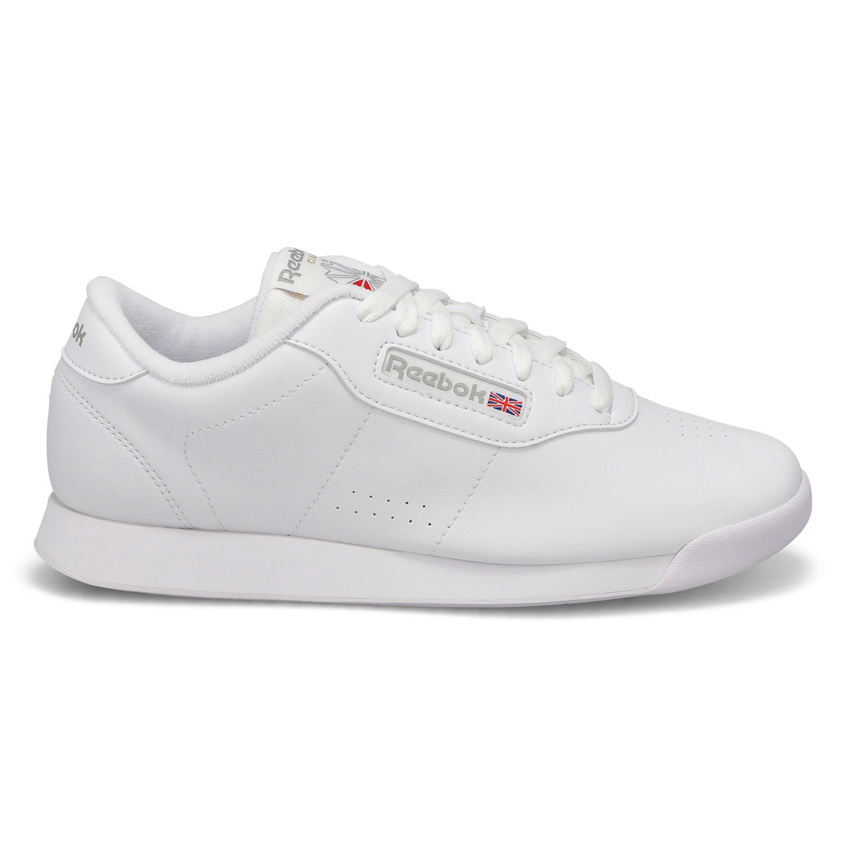 Women's Princess Co Lace Up WIDE Sneaker - White