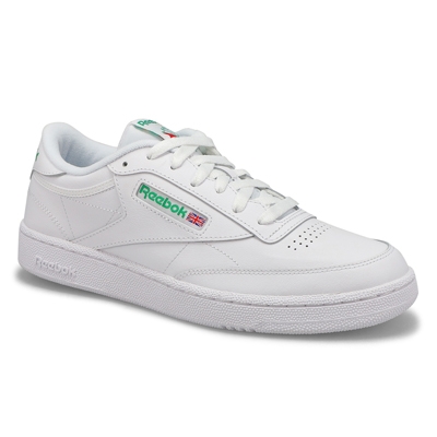 Espad. Club C 85, blanc/vert, homme