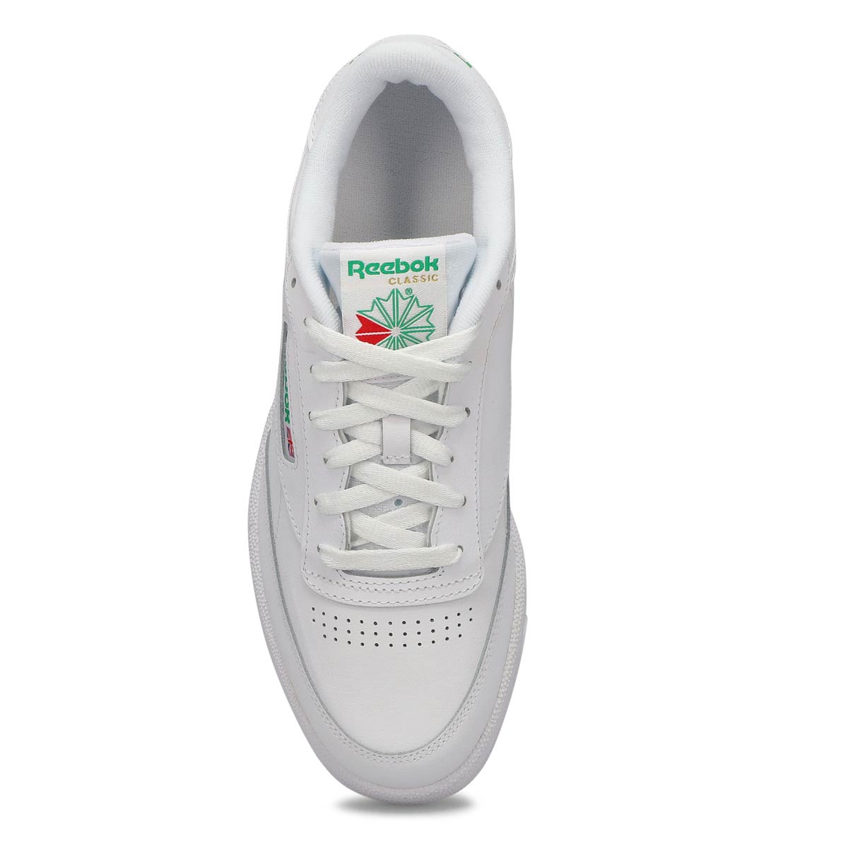 Espadrille CLUB C 85, blanc/vert, hommes
