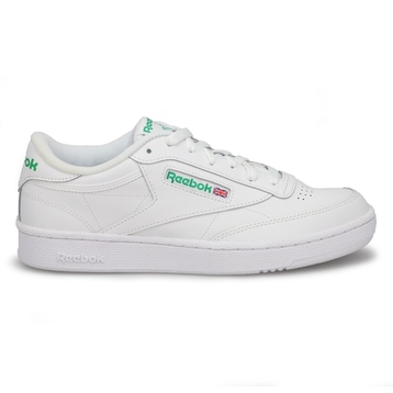 Men's Club C 85 Lace Up Sneaker - White/Green