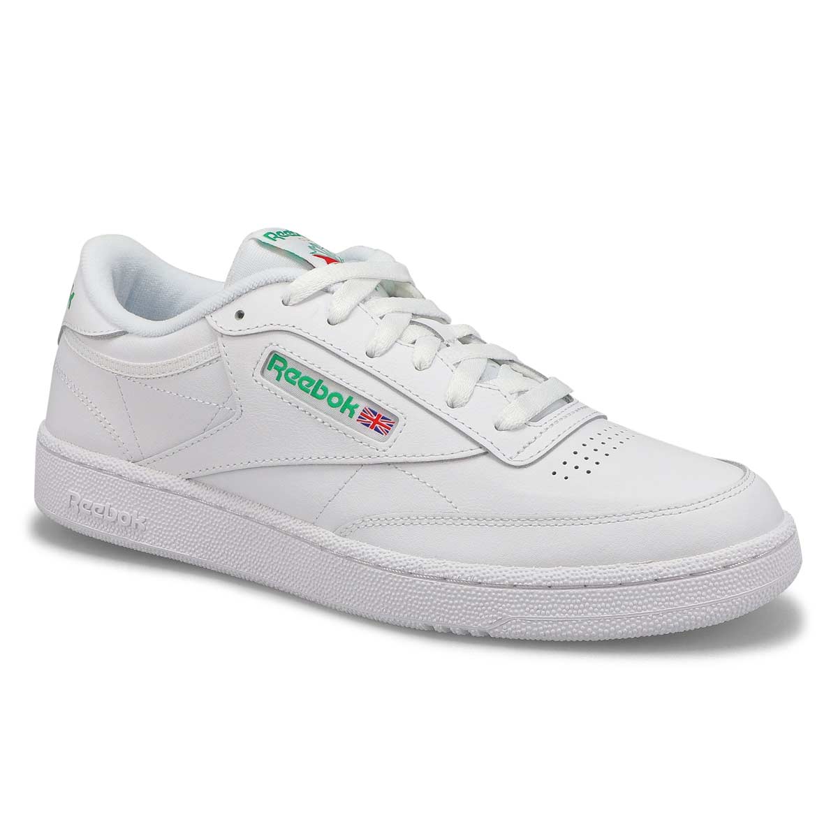 Reebok Men's C 85 Sneaker - White/Green