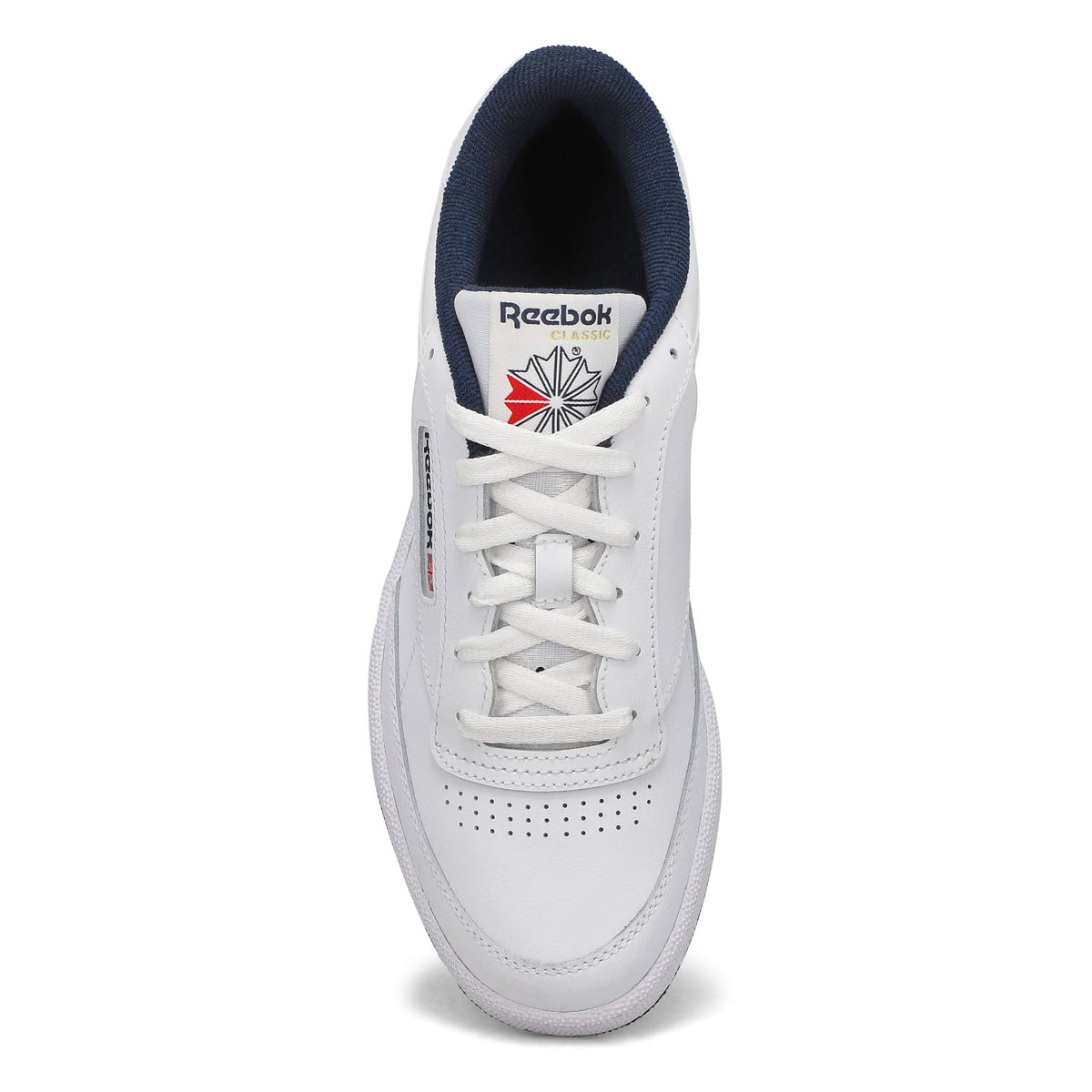 Men's Club C 85 Lace Up Sneaker - White/Navy