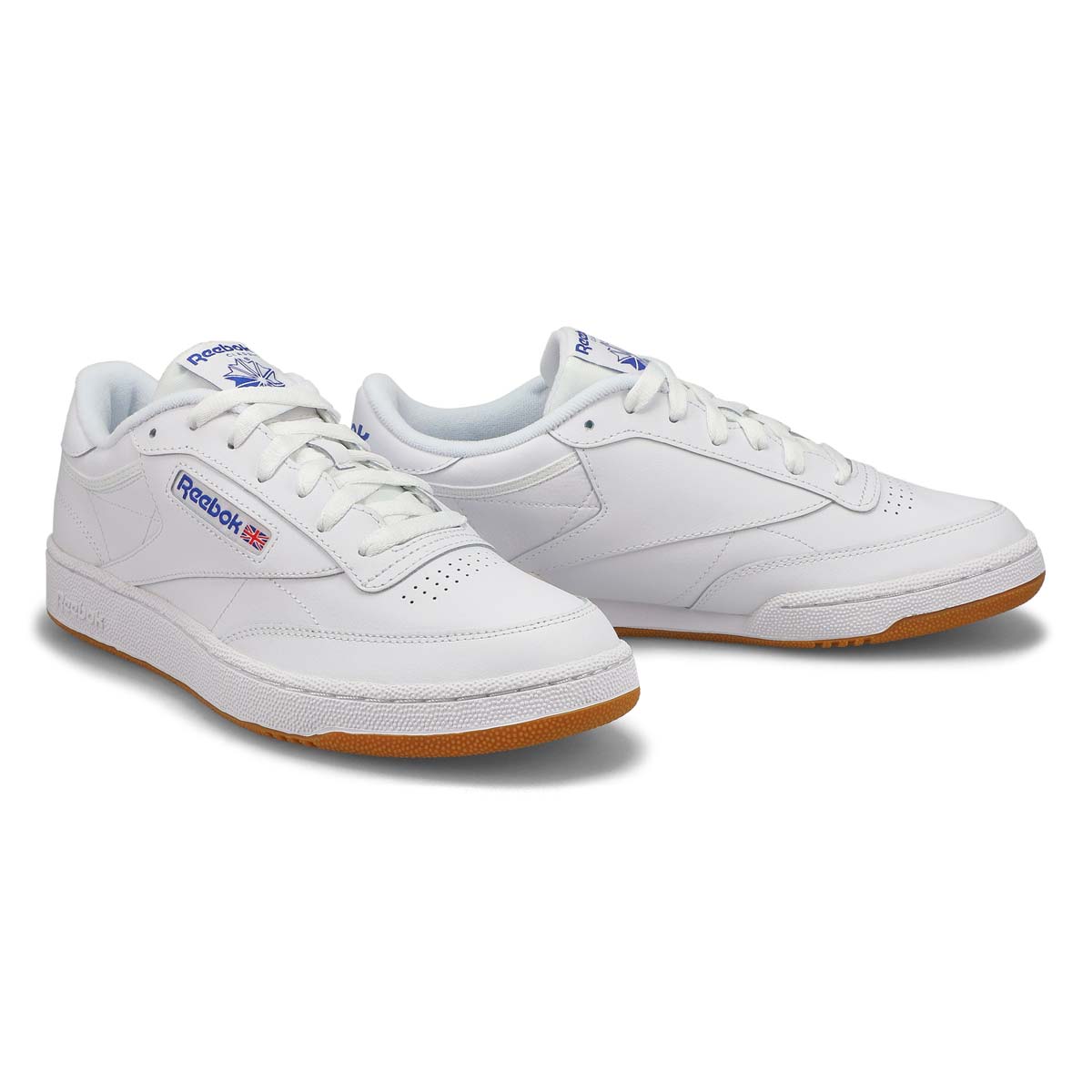 Men's Club C 85 Lace Up Sneaker - White/Royal