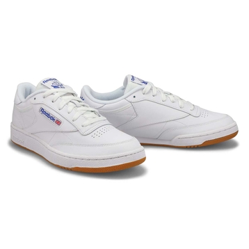 Men's Club C 85 Lace Up Sneaker - White/Royal