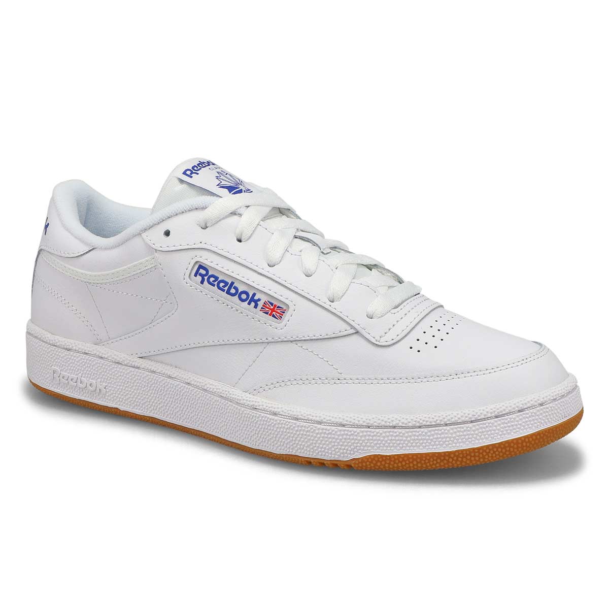 Men's Club C 85 Lace Up Sneaker - White/Royal