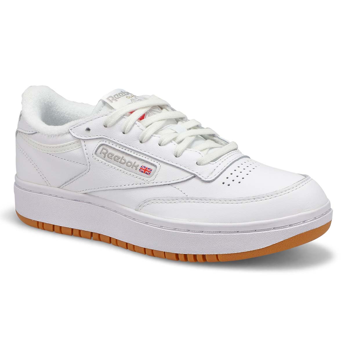 クラブ　】-　白色　【　C　GUM　DOUBLE　ホワイト　WOMEN´S　REEBOK　CLUB　WHITE　リーボック　スニーカー