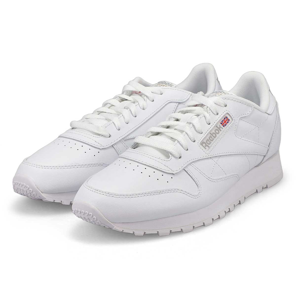 Reebok Classic Leather Sneakers in Triple White