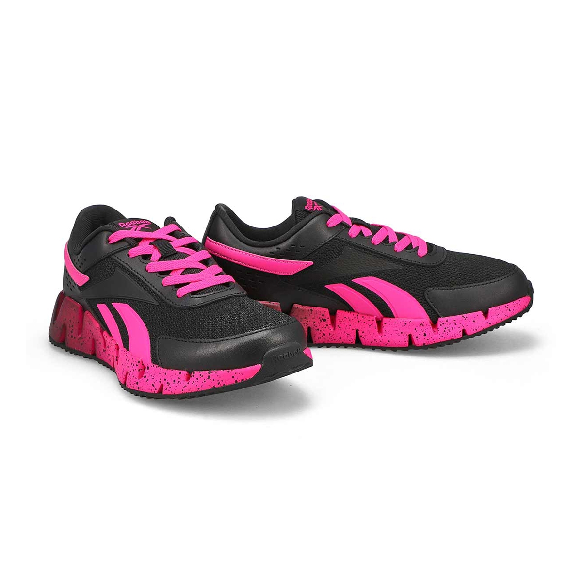 Grls Zig Dynamica 2.0 Sneaker- Pink/Black