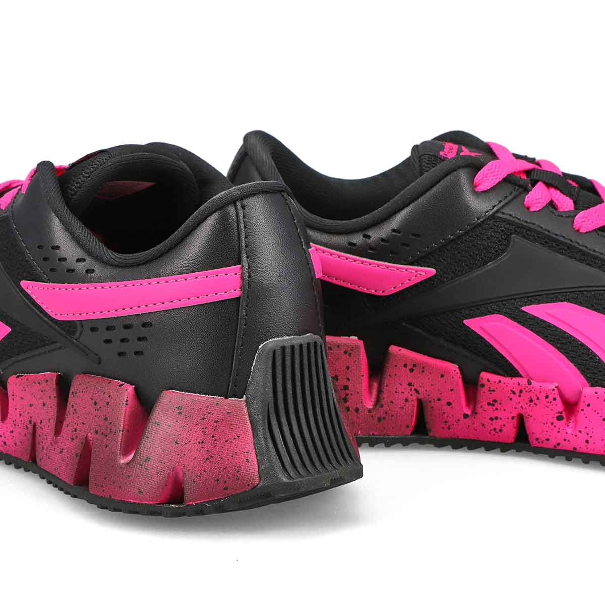 Grls Zig Dynamica 2.0 Sneaker- Pink/Black