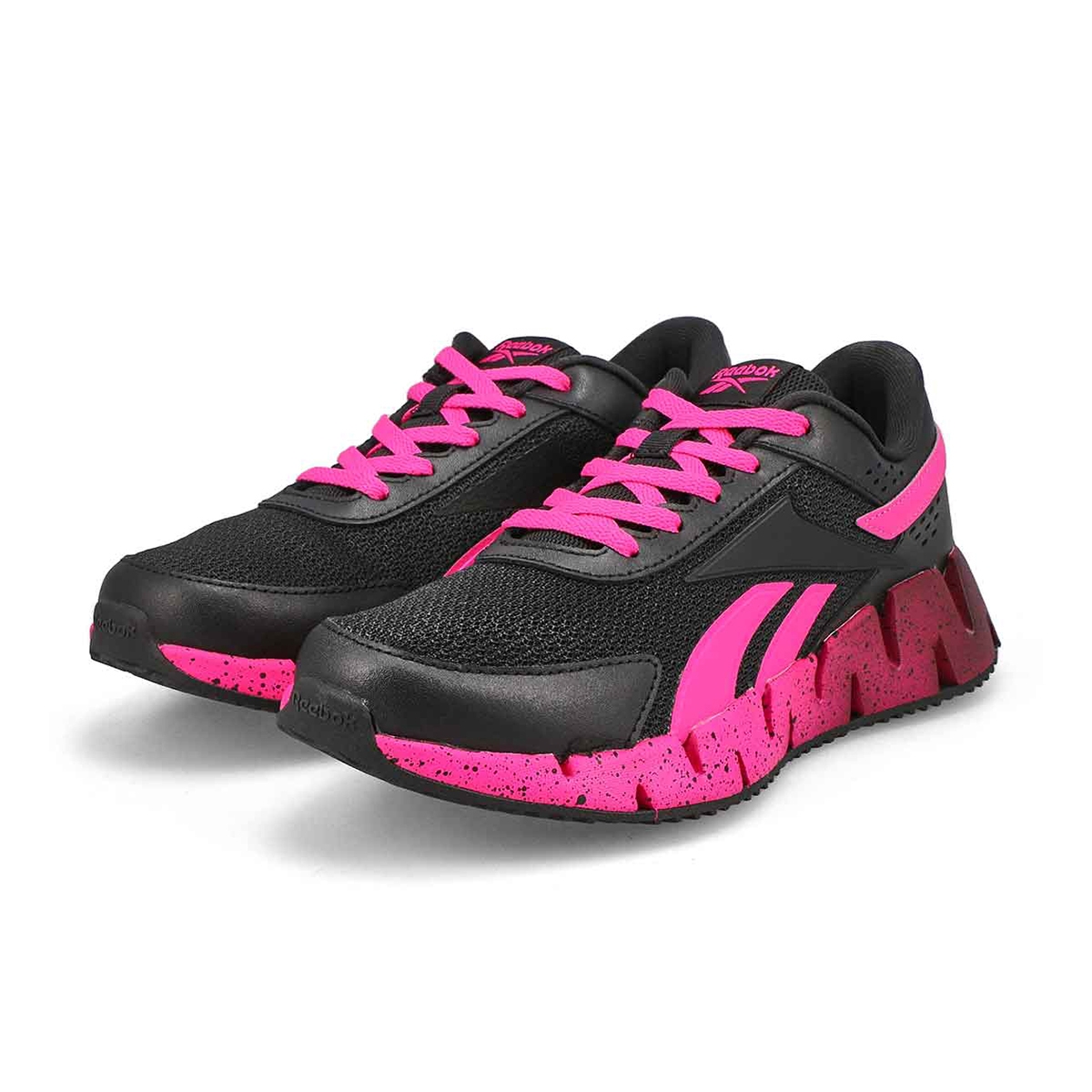 Grls Zig Dynamica 2.0 Sneaker- Pink/Black