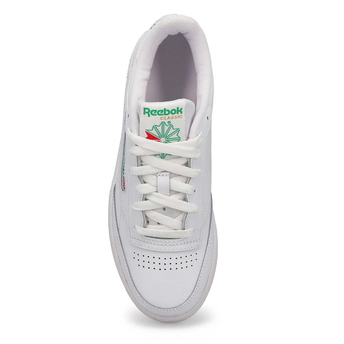 Women's Club C 85 Lace Up Sneaker - White/Green