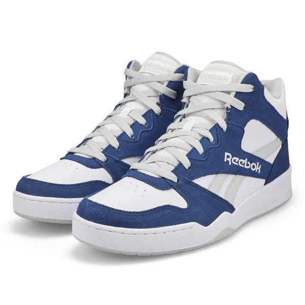 Baskets à tige haute ROYAL BB4500 HI2, blanc/bleu, hommes