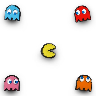 Jibbitz Pac Man 5 Pack