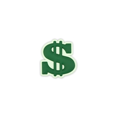 Jibbitz Dollar Sign