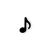 Jibbitz Winter Music Note