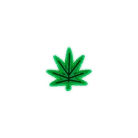 Jibbitz Hemp Leaf