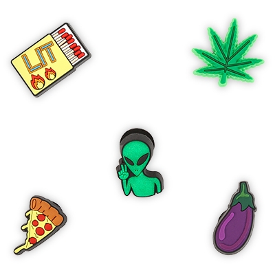 Breloques Jibbitz Super Chill - 5 p.