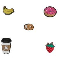 Jibbitz Accessories Jibbitz Breakfast 5 Pack