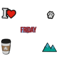 Breloques Jibbitz THINGS I LOVE - 5 p.