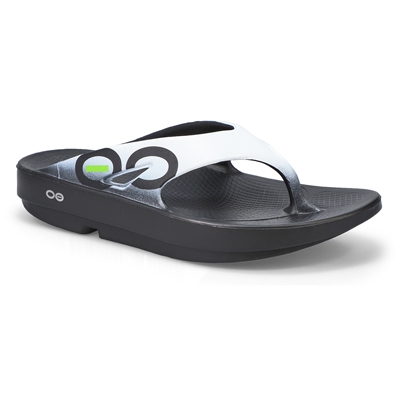 Mns OOriginal Sport Thong Sandal - Black/White