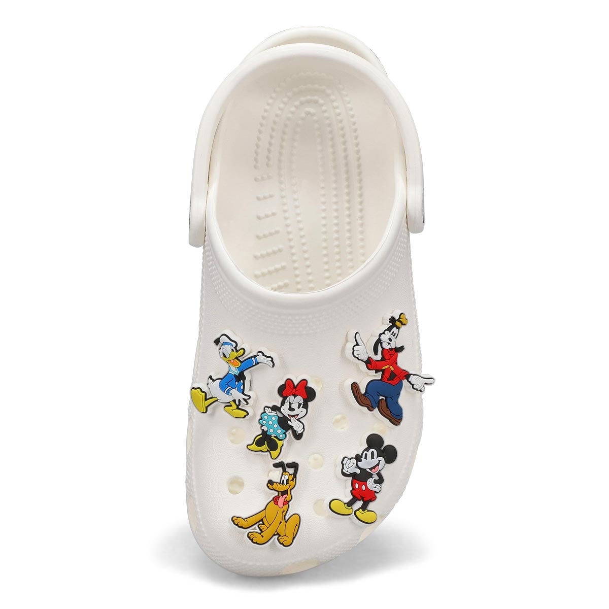 Crocs Mickey Mouse Pack Jibbitz - White