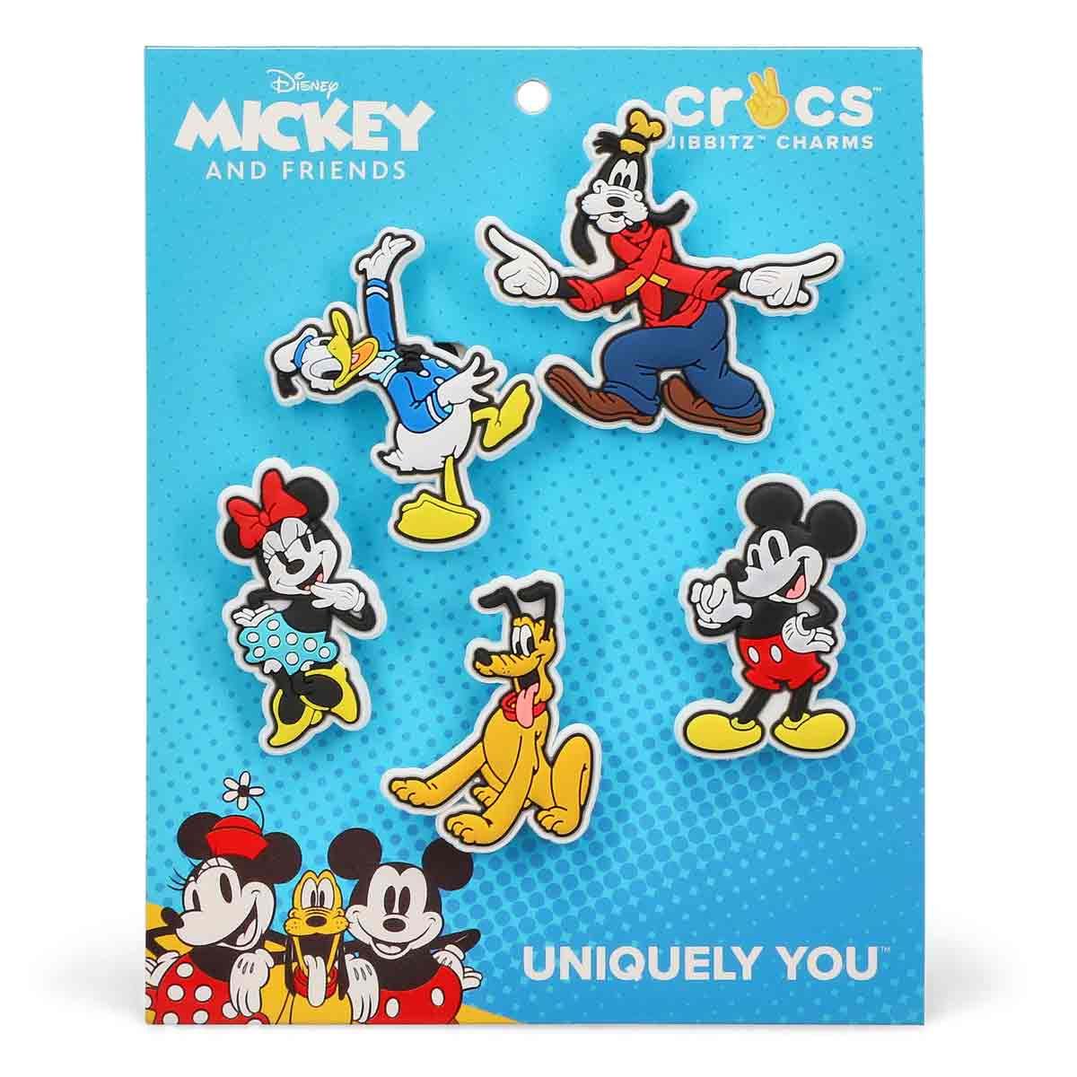 Jibbitz Disney Mickey Friends - 5 Pack