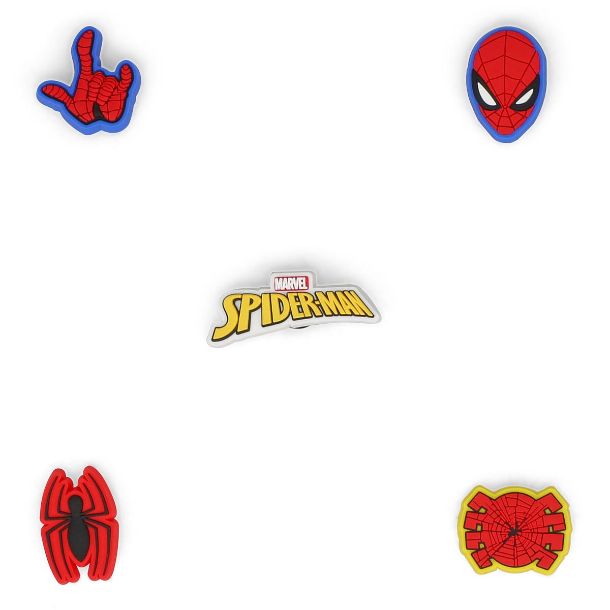 Jibbitz Spider Man - 5 Pack