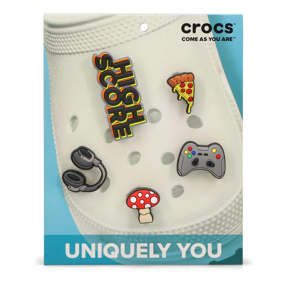 Breloques Jibbitz OG GAMER - 5 pièces