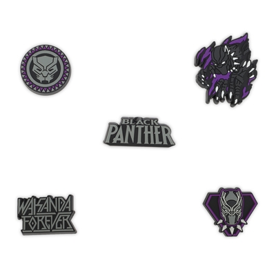 Jibbitz Wakanda Forever 5-Pack