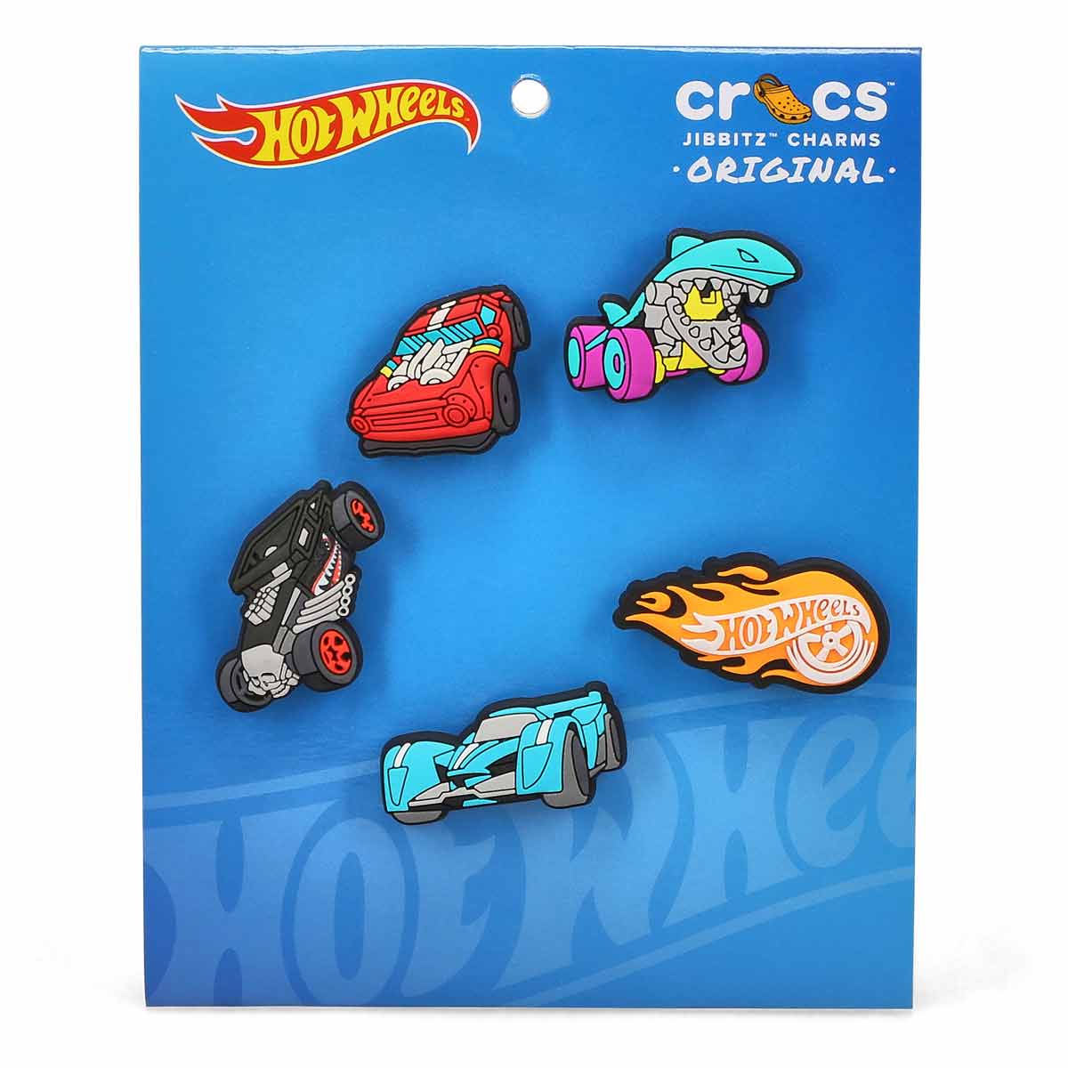 Breloques Jibbitz HOT WHEELS - 5 p.