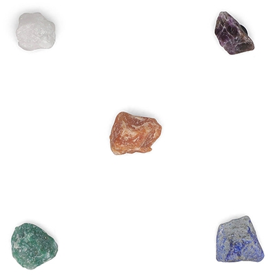 Jibbitz Gem Rock Mix 5 Pack