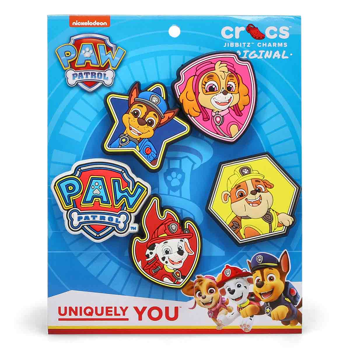 Jibbitz Paw Patrol - 5 Pack