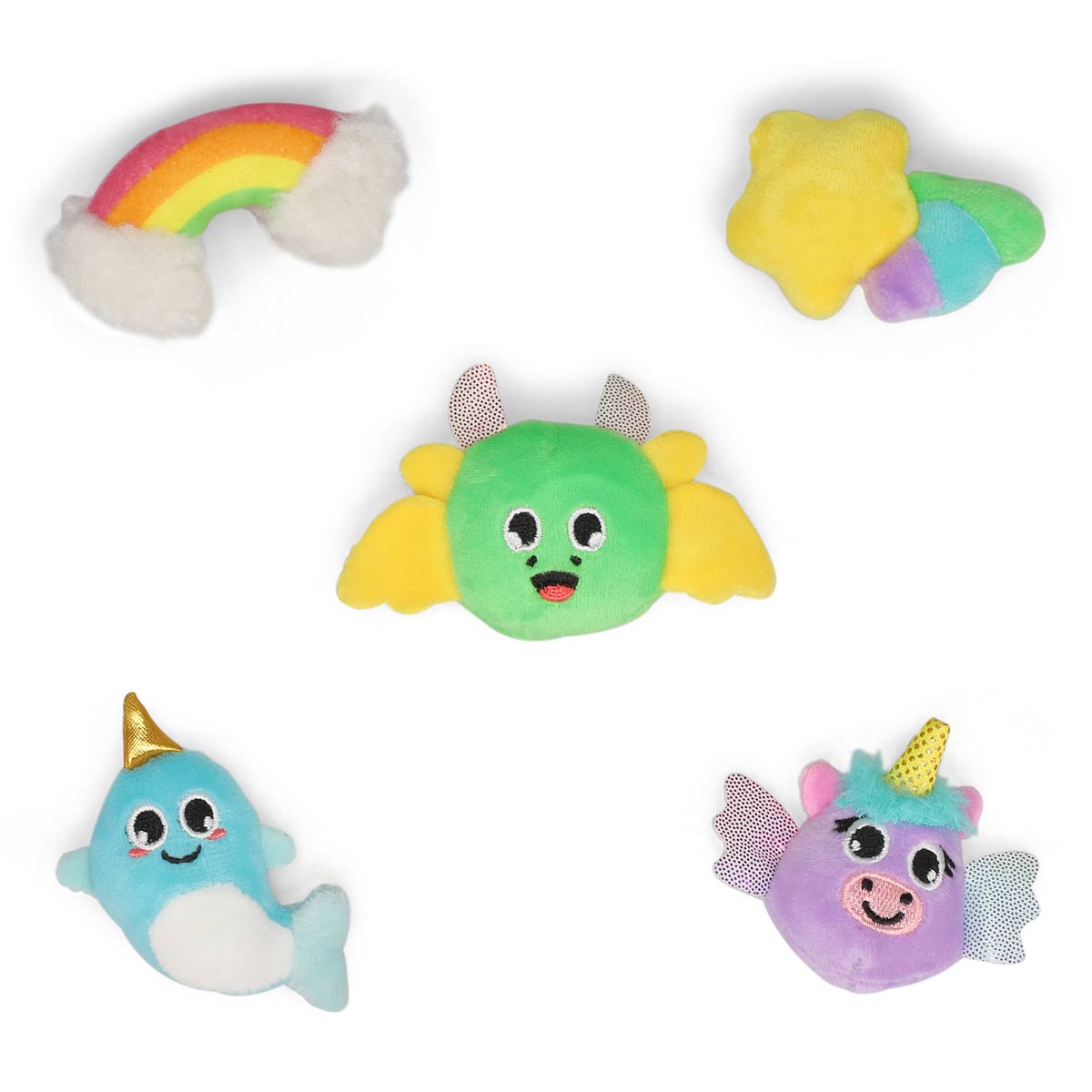 Jibbitz Magical Plush Friends - 5 Pack