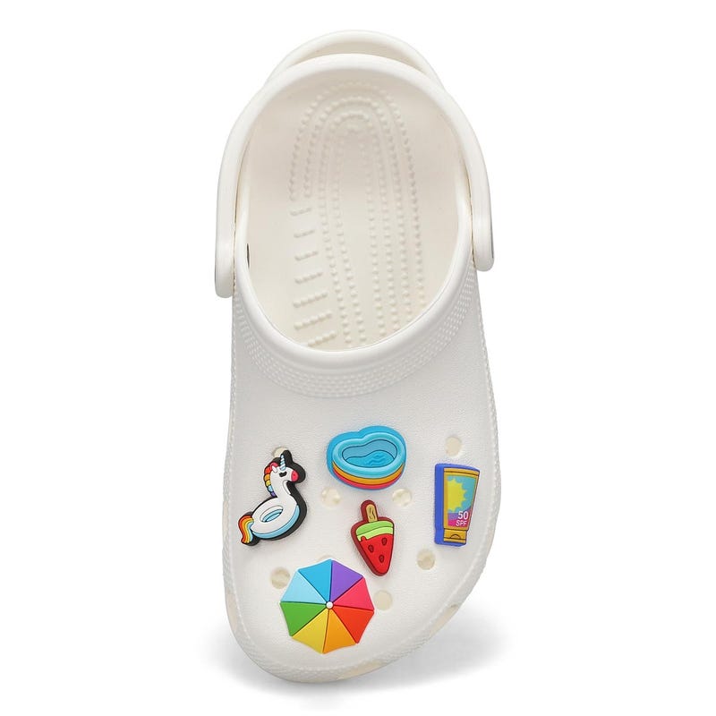 Ensemble de breloques Jibbitz SUMMER 4EVER - 5 pièces