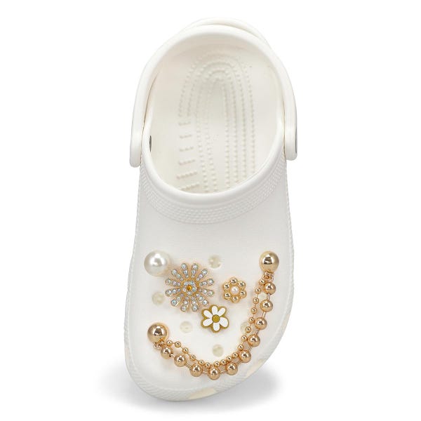 Ensemble de breloques Jibbitz PRETTY IN GOLD - 5 pièces