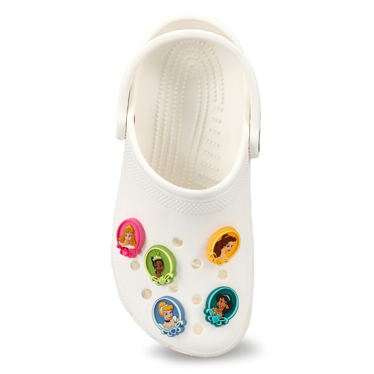 Ensemble de breloques Jibbitz DISNEY PRINCESS - 5 