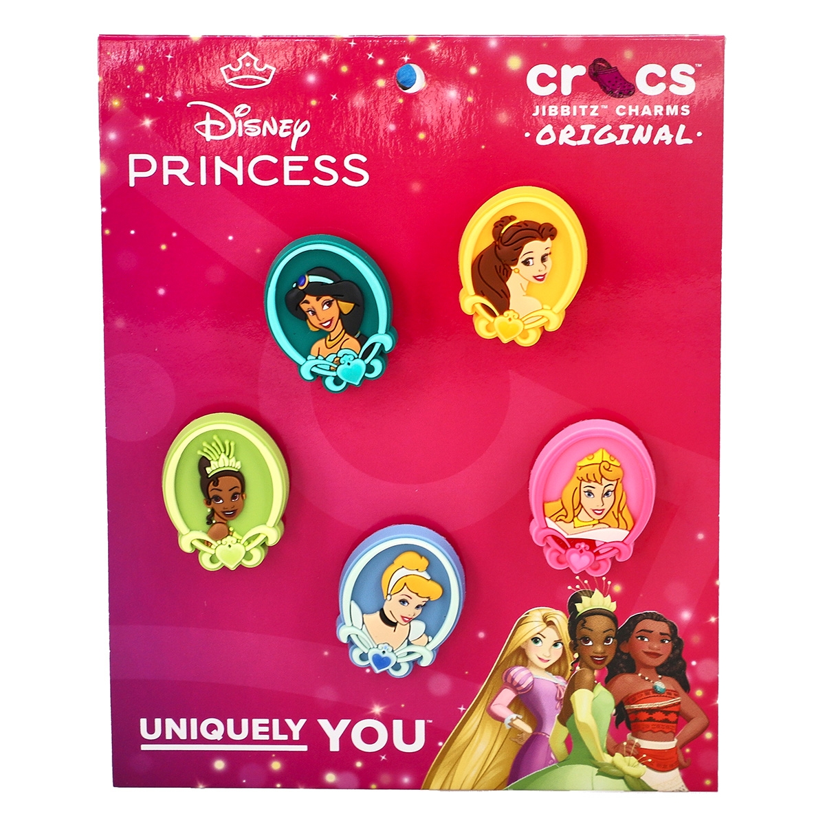 Jibbitz Disney Princess 5 Pack