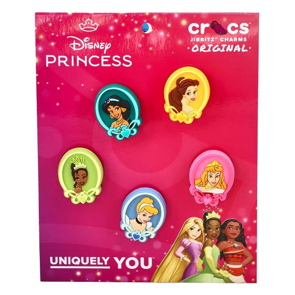 Jibbitz Disney Princess 5 Pack