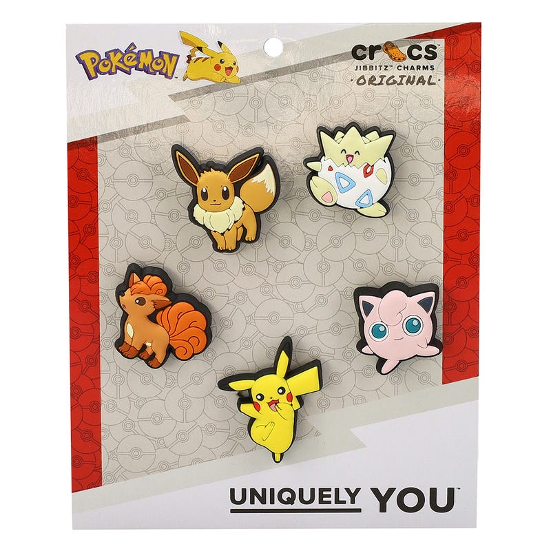 Ensemble de breloques Jibbitz POKEMON CHARACTER - 